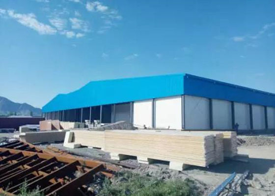Qualität  100m*40m Prefab Steel Structure Workshop House Frame Industrial Building usine