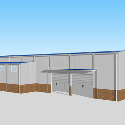 Vorfabrizierter Stahlkonstruktions-Werkstatt-Fabrik-Gebäude-Metallbau