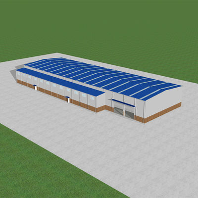 Vorfabrizierter Stahlkonstruktions-Werkstatt-Fabrik-Gebäude-Metallbau