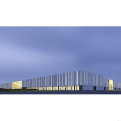 Galvanisierte breite Spannen-Stahlgebäude, die Stahlrahmenkonstruktion Q235 lochen