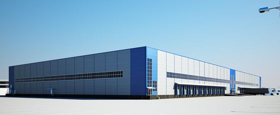 Stahlkonstruktions-Werkstatt-Industrie, die h-Art Spalten-C Purlin errichtet