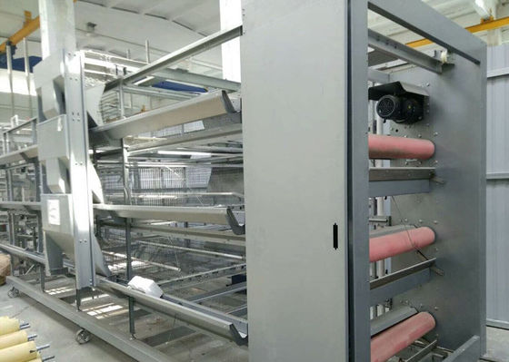 Galvanisiertes Stahlkonstruktions-Geflügel-Haus-windundurchlässiges Stahlhühnerhaus