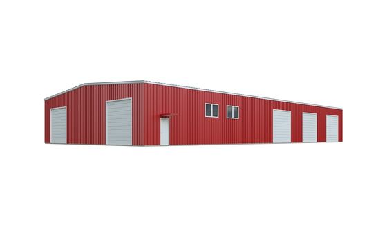 Vorfabrizierter Lager-Stahlkonstruktions-Hochbau leichtes Q355B