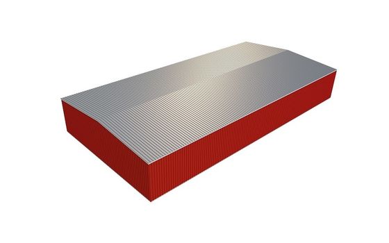 Vorfabrizierter Lager-Stahlkonstruktions-Hochbau leichtes Q355B