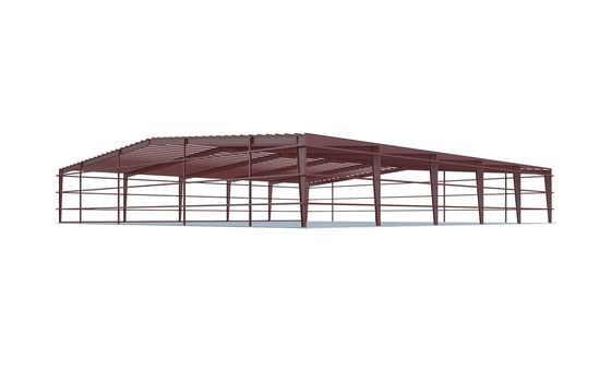 Vorfabrizierter Lager-Stahlkonstruktions-Hochbau leichtes Q355B