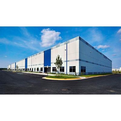 Vorfabriziertstahlkonstruktions-Lager-errichtender Metallrahmen-Bau