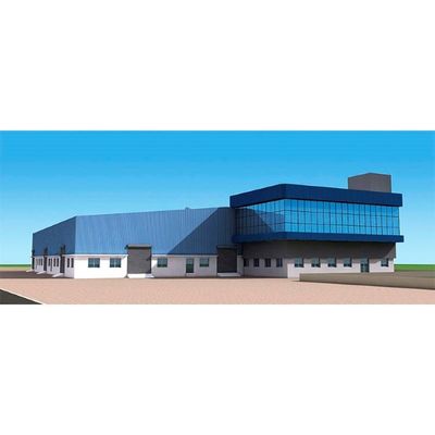Vorfabriziertstahlkonstruktions-Lager-errichtender Metallrahmen-Bau