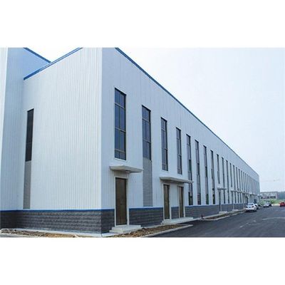 Q355B-Stahlkonstruktion für Lager-Werkstatt-Gebäude-Speicher feuerfest