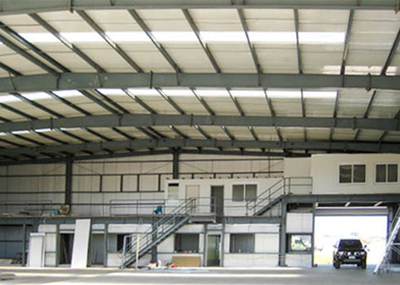 Industrie-Stahlkonstruktions-Hangar-Rahmen-Fertigstahlherstellungs-Werkstatt