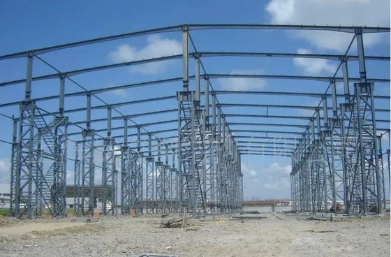 Gewohnheits-vorfabrizierter Stahlkonstruktions-Lager-Hochbau-Leichtgewichtler