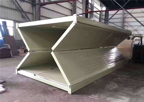 Wasserdichter vorfabrizierter faltbarer Behälter-Haus-Bau nicht rostend