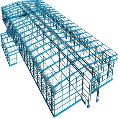 Kundengebundenes Aluminium-/Stahlkonstruktions-Lager PVCs Windows mit C-/Zabschnitt Purlin