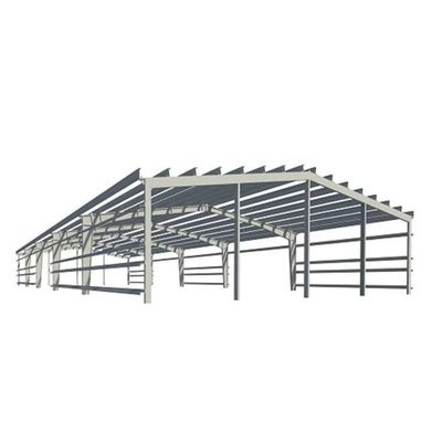 Stahlkonstruktions-Lagerhalle mit Rollladen/Schwing-/Schiebetüren und Schräg-/Flachdach