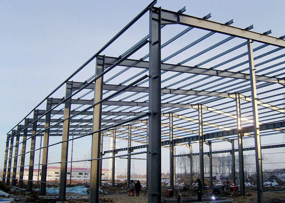 Industrielle Stahlkonstruktion Lagerhausrahmen Bauwerk