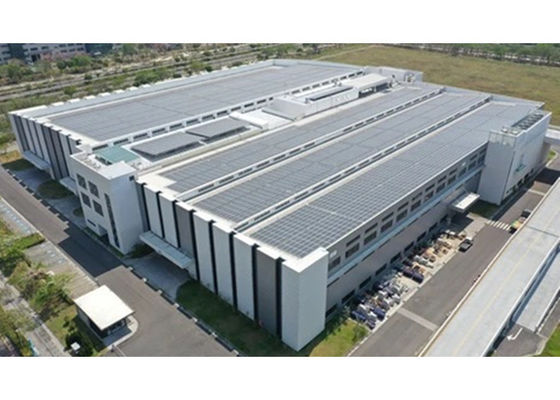 Industrielle Stahlkonstruktion Lagerhausrahmen Bauwerk