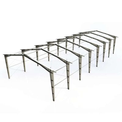 Vorgefertigtes Gebäude Gable Frame Leichtmetall Industrie Stahlkonstruktion