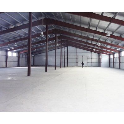 Vorgefertigtes Gebäude Gable Frame Leichtmetall Industrie Stahlkonstruktion