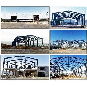 Gittervorgefertigte Stahlwerkstatt mit kundenspezifischem Design