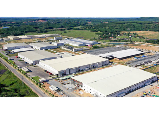 Q355 / Q235 Stahlkonstruktion Fabrik Garagenrahmen Fertigbautenbau