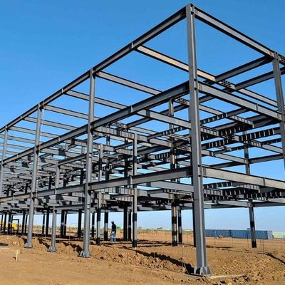 Vorgefertigtes Metallgebäude Stahlbau Werkstatt Portalrahmenbau