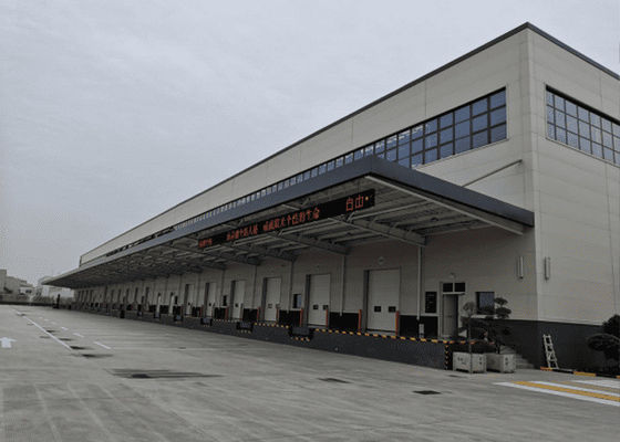 Industrie-Rahmen Stahlkonstruktion Werkstatt Gebäude Fabrik Hangar