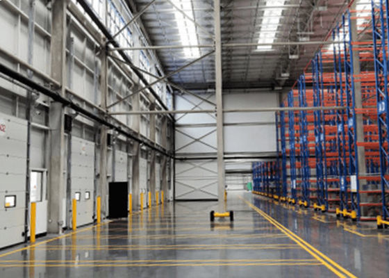 Industrie-Rahmen Stahlkonstruktion Werkstatt Gebäude Fabrik Hangar