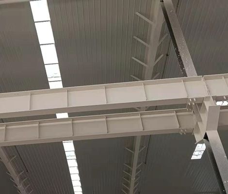 Metallbau Stahlkonstruktion Lager mit Aluminium / PVC-Fenster