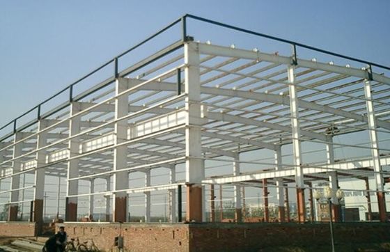 Geschweißtes H-Abschnitt Stahlrahmen Lagerhaus für Aluminiumfenster und Türen