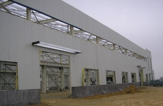Geschweißtes H-Abschnitt Stahlrahmen Lagerhaus für Aluminiumfenster und Türen