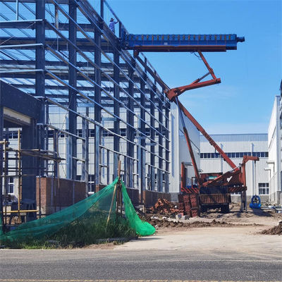Vorgefertigte Stahlkonstruktionen Werkstattrahmenbauten Bau