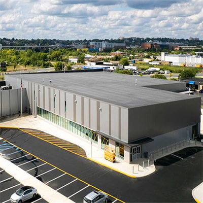 Industrie Stahlkonstruktion Werkstatt Gebäude Fabrik