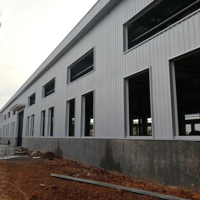 Modernes Design Fabrikgebäude Vorgefertigte Stahlkonstruktion Werkstatt
