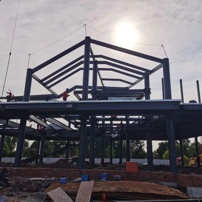 Stahlrahmekonstruktion Fertigbau Metallbau Stahlkonstruktion Schuppen