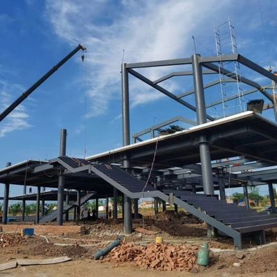 Stahlrahmekonstruktion Fertigbau Metallbau Stahlkonstruktion Schuppen