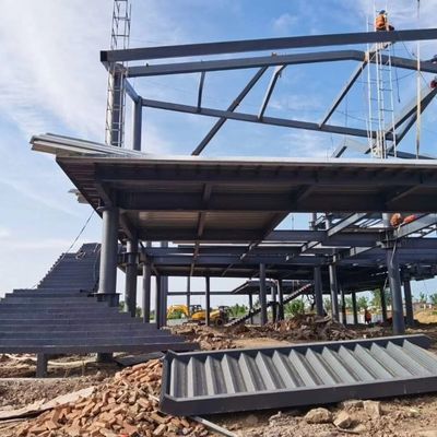 Stahlrahmekonstruktion Fertigbau Metallbau Stahlkonstruktion Schuppen