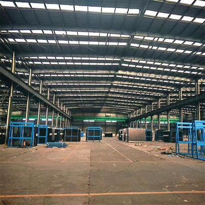 Industriegebäude Stahlkonstruktion Werkstatt Metallbau Gebäude