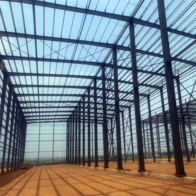 Industriegebäude Stahlkonstruktion Werkstatt Metallbau Gebäude