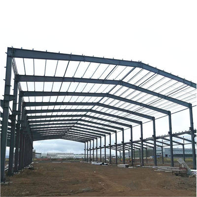 Hot Dip Galvanized Steel Workshop Bau mit Dachwandplatte