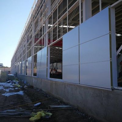 Vorgefertigter Stahlrahmen Lagerhaus Industrie mit kundenspezifischem Design
