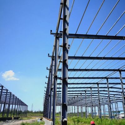 Fachgewerbliches Gebäude Stahlkonstruktionslager