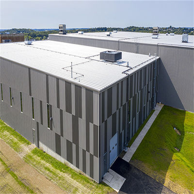 Vorfabrizierter heller Stahlrahmen-Werkstatt-Stahlmais-Verarbeitungsanlage