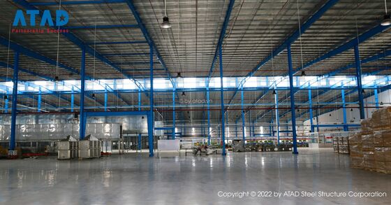 Fortgeschrittene Werkstatt für Verarbeitung und Herstellung von Stahlkonstruktionen