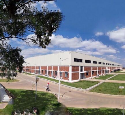 Q355/ Q235 Werkstatt für Stahlkonstruktionen mit Decoiling-Verarbeitung