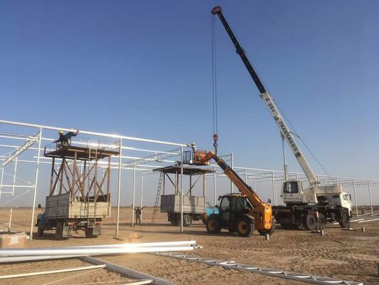 Landwirtschaftliche Anbaufläche, Glasgewächshaus Wannuo