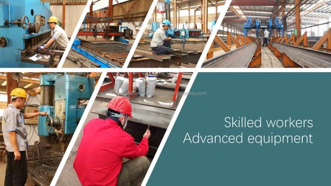 Gitter-vorfabrizierte Metalllager-Geb&auml;ude-gro&szlig;e Spanne ISO9001 0