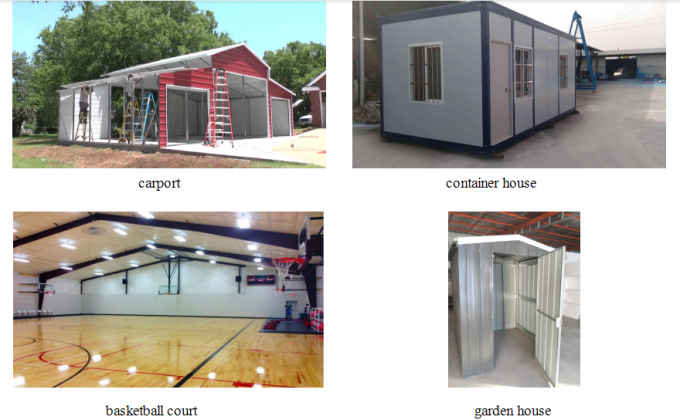 Wasserdichte vorfabrizierte Lager-Stahlkonstruktions-Geb&auml;ude-Werkstatt 10